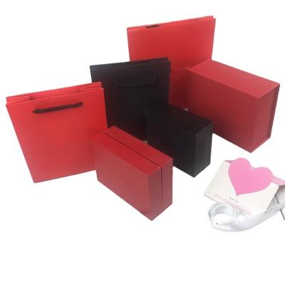 China Men Luxury Recyclable Rigid Recyclable Anniversary Jewelry Perfume Bottle Gift Box Square Packaging Paper Set for sale