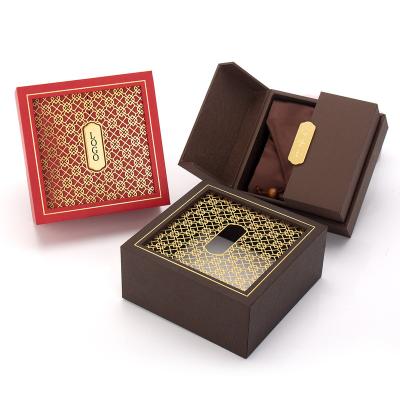 China High Performance Wonderful Design Carving Drawer Packaging Perfume Box Hollow Jewelry Gift Box Logo Luxury Gift Box Paper Customized for sale