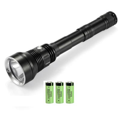 China XHP70.2 5000LM Rechargeable Battery Diving Equipment Dive Scuba Flashlight With 26650 LED Bright Even Camping Diving Underwater Torch for sale