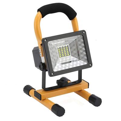 China Hot Selling Warehouse Drop Shipping Lantern 30W Rechargeable Outdoor Project Building Lamp LED Camping Flood Light for sale