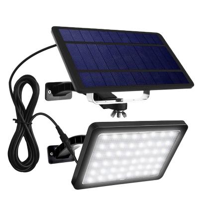 China Automatic Garden Dusk to Dawn Angle Adjustable 48 LED Solar Lighting for Garden Yard Street Wall Lamp Outdoor Waterproof Flood Light for sale