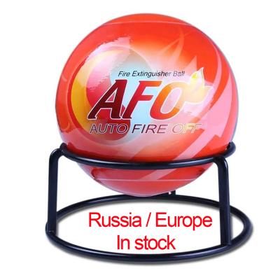 China Around 3mÂ ³ Russia Europe In 1.3KG AFO Fire Extinguisher Stock Ball For Interior Ministry Power Plug Switch Box Auto Dry Powder Fireball for sale