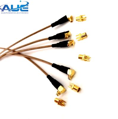 China mmcx male coaxial RG178 extension cable assembly with male connector MCX MMCX cable mmcx rg178 MMCX male cable RG178 (AUECRF66W0078) for sale