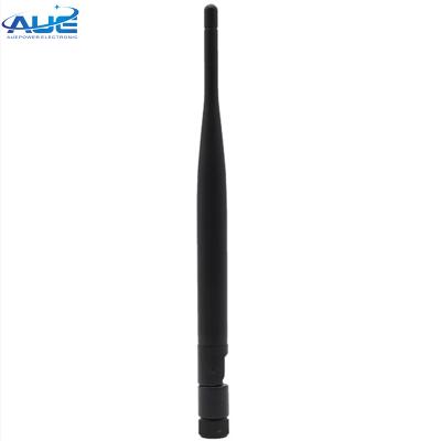 China rubber antenna 2.4GHz 5.8GHz SMA-J 195mmx13mm diameter 5dbi black 195mm*13mm diameter. for sale