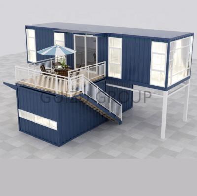 China Modern Design Modern Container Studio Prefab Building For Commercial Office for sale