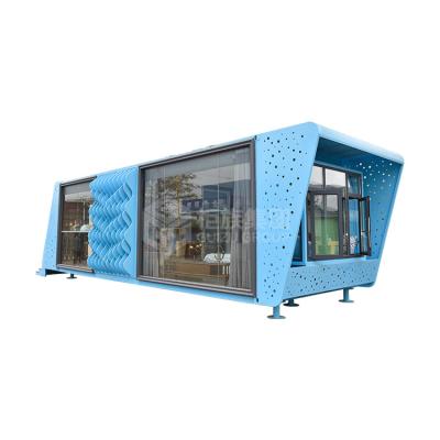 China Modern Cheap Summer Vacation Custom Container Movable Beach House Prefab Vacation Home Homes for sale