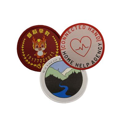 China Viable Custom Apparel Woven Insignia Patches for sale