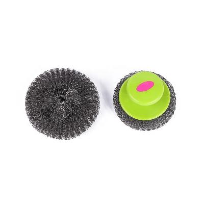 China Sustainable Kitchen Cleaning Galvanized / Stainless Steel Cleaning Scrubber for sale