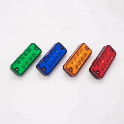 China Led Tail Lamp For Truck 24V 8LED Universal Low Price Colorful LED Side Lamp For Trailer for sale