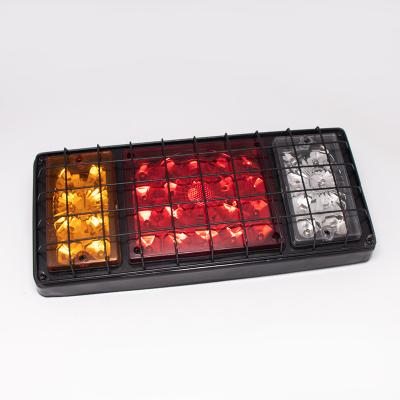 China led tail lamp for dongfeng good quality iron net 36 truck trailer led tail light for DONGFENG for sale