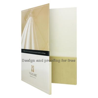 China Customized Paper File Folder Printing A4 Size Pocket Folder Paper Folder Pocket Folder Printing Recycled Paper File Folder for sale