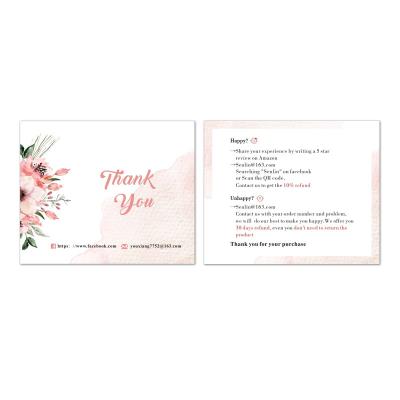 China Europe Custom Personality Printed Color White Card Thick 600gsm Cotton Paper Greeting Cards for sale