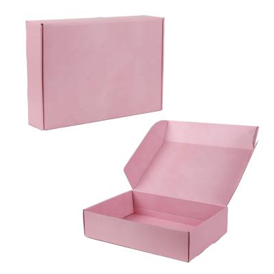 China Recycled Materials Wholesale Custom Printed Recycled Packaging Corrugated Cardboard Apparel Packaging Shipping Shipping Box for sale