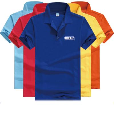 China Breathable Cotton Made OEM Golf Polo Shirt Custom Printing Logo Unisex Casual Men's Golf Polo T-Shirts Wholesale for sale