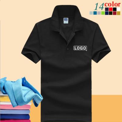 China Simple Viable Custom Printing T Shirt Men T Shirt 100% Cotton Made Customize Team Working Polo Shirt for sale