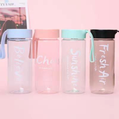 China New Design Beverage Plastic Bottle Different Color Stocked Plastic Water Bottle for sale