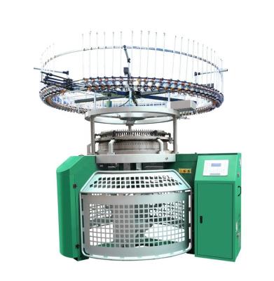 China Fleece Single Weft Jersey Automatic Three Yarn Circular Knitting Machine for sale