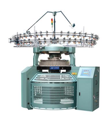 China Lisheng brand weft tubular interlocking circular knitting machine good price with high quality for sale