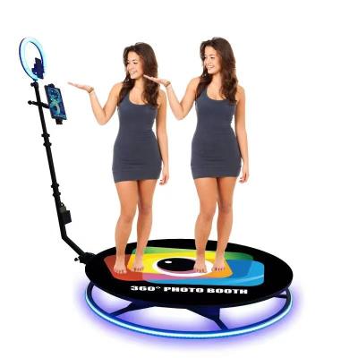 China Manual Party Selfie Rotating Digital Photo Booth Props 360 360 ipad ipad photobooth 68/80/100/115cm for sale