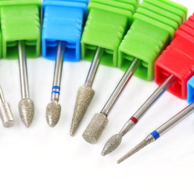 China Easy Apply 1Pcs Nail Drill Bit Electric Manicure Replacement Head Device For Manicure Pedicure Grinder Cutter Polishing Nail Files for sale