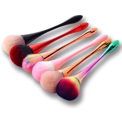 China Small Pen Size Brush Nail Paint Gel Dust Painted Cleaning Brushes Make Up To Blush Loose Nail Powder Brush Art Manicure Tool for sale