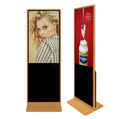 China 4k TV Digital Advertising Signage And Affiliate Program Digital Indoor Advertising Software 55 Inch Advertising Player Signage Displays for sale