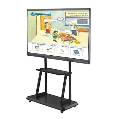 China Business Meeting Business Meeting Whiteboard Digital Board Fast Shipping Dual Window Android and 43 55 65 75 86inch LED Interactive Smart Board System 65inches for sale