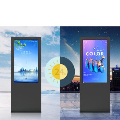 China Indoor Indoor Digital Floor-standing Signage 32 43 49 55 65 Inch Outdoor Digital Kiosk For Ad Player for sale