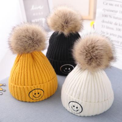 China Wholesale Soft Customized Other Beanie Baby Winter Knitted Hat Designer Baseball Children Kids Hat for sale