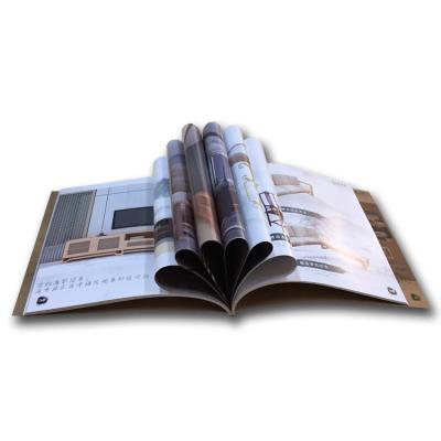 China paper & Cardboard Factory Catalog Printing Service Custom Advertising Brochure Samples Printing for sale