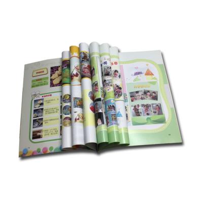 China paper & Professional catalog/recipe book cardboard magazines schedule planner journal/cards notebook package comics books printing service for sale