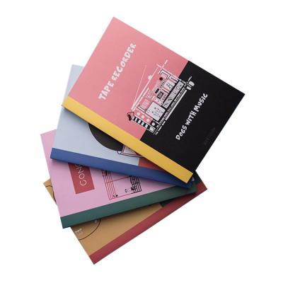 China Custom creative design printed your own softcover notebook for sale