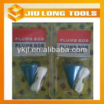 China Cast Iron Cone Colored Plumb Metal Measuring Tools JL601 for sale