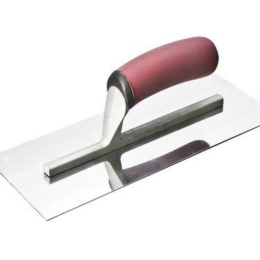 China High Quality Red Plastic Concrete Handle SQUARE W Plastering Trowel Handle Stainless Steel Plastering Trowel Hardware for sale