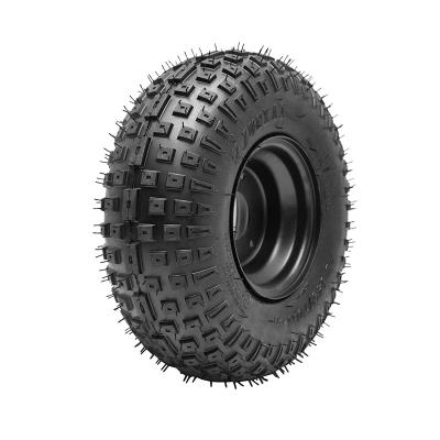 China Top Handle / Cornering Vehicle Trailer Stability / No Slip High Performance Rubber Tubeless Polyurethane Tire Wheel 145/70-6 Tires Trunk Tire for sale