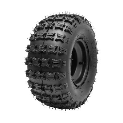 China Top Handle / Cornering Stability / No Slip Durable New and Strong Tubeless Caster Brake 18x9.5-8 ATV Tires With Tread Blocks Pattern for sale