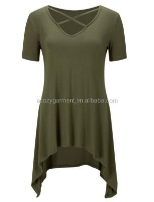 China New Pattern Casual Simple Anti-static Cotton Blend Women Dress for sale