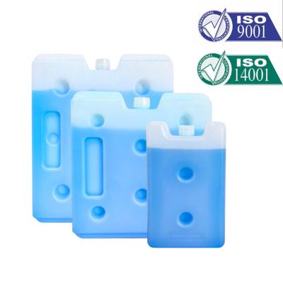 Chine Bloc de glace réutilisable congélateur Paquet de glace pour camping glace refroidissement Soutien de stockage Personnaliser à vendre