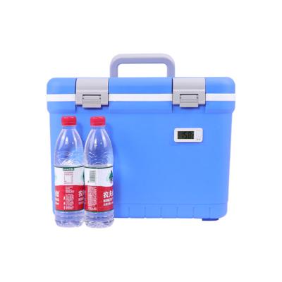 China Refrigerador médico de 18 L de capacidad Caja de enfriamiento con cadena de frío Refrigerador de medicamentos portátil en venta