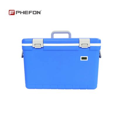 China 35L Plastic Cooler Box Vaccine Cold Chain Box Medical Transport Box Wholesale for sale