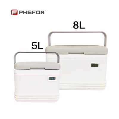 China 5L / 8L Cooler caja de hielo para acampar al aire libre caja de frío multifunción en venta