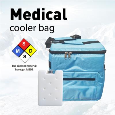 Cina Medicamento Isolato Soft Cooler Bag Diabetico 15L Cold Box E Vaccine Carrier in vendita