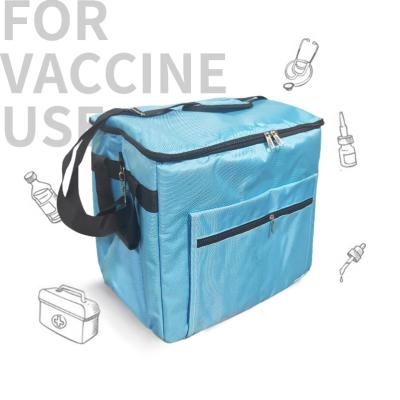 Cina Green 33L Custom Soft Coolers Logistica Medica Cold Chain Bag in vendita