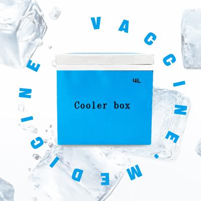 China Vaccum Insulated Pannel Shippers VIP Cold Box Maintain Long Cold Time for sale