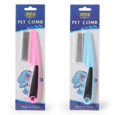 China Wholesale Viable Cat Dog Hair Brush Hair Comb Remover Pet Hair Comb Remover Flea Flea Removal Dog Lice Tool Best Selling Amazon Cleaning Tool for sale