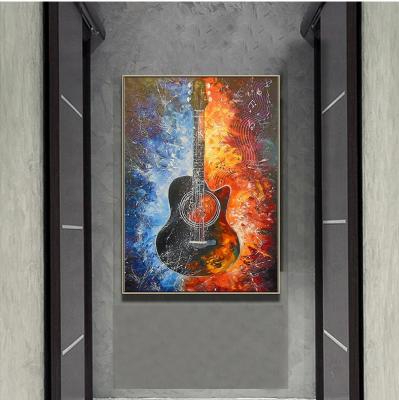 China Home Wall Art Abstract Canvas Painting of Modern Musical Instrument Canvas Wall Print Decoration for sale