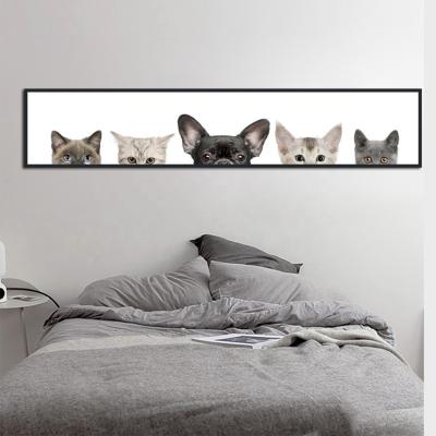 China Home Decorative Painting Canvas Art Home Canvas Painting Real Animal Modern Bedroom Wall Decor for sale