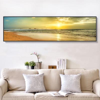 China Living Room Modern Home Decoration Glass Wall Art Landscape Acrylic Wall Painting for sale