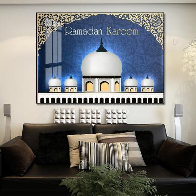 China CLASSIC Wall Panting in Arabic Calligraphy Wall Painting 3D Islamic Home Wall Art Calligraphy Muslim Decorations For for sale