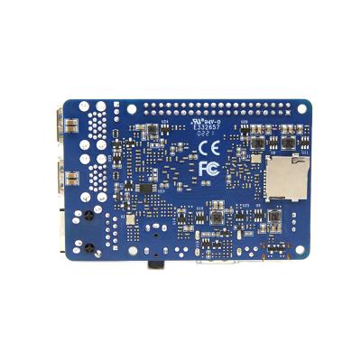 China New Powerful Banana Pi BPI-M5 With 4G Ram+16G EMMC+4 USB 3.0 Port+Amlogic S905X3 Chip 92*60mm for sale